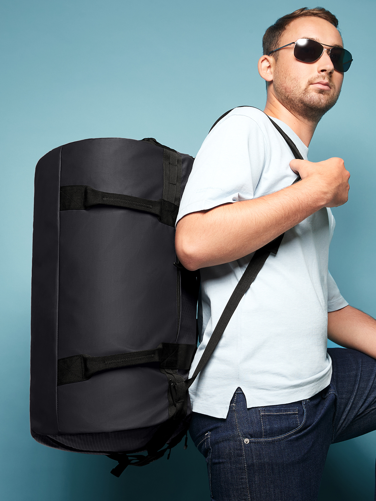 Sport-/Reisetasche ACTIVE schwarz mit Model