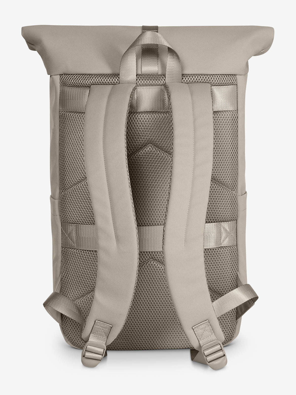 Laptop-Rucksack STAR beige ruecken