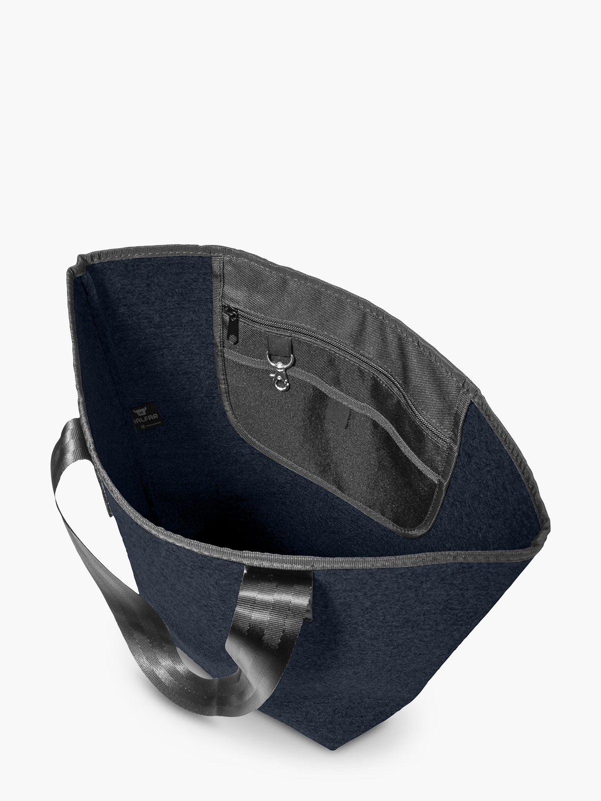 shopper NewClassic navy inside