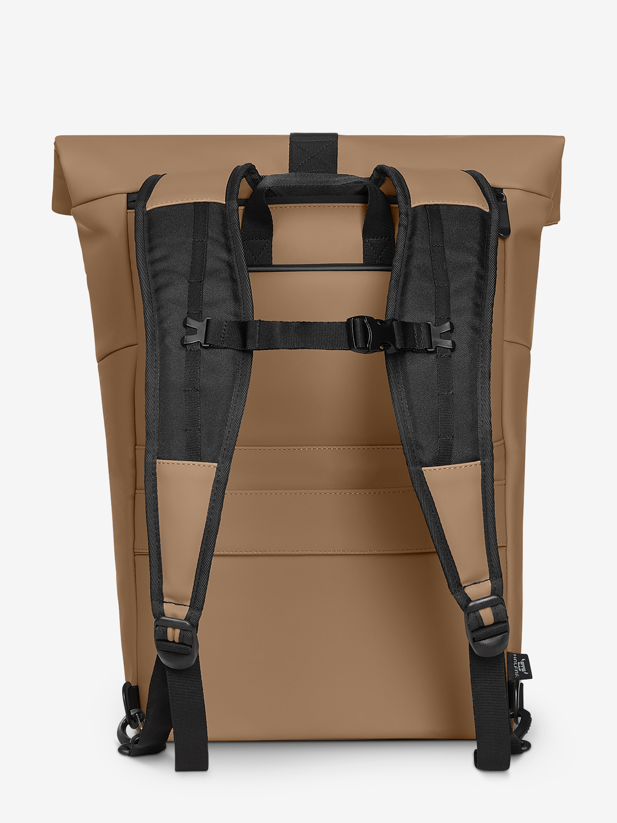 bike backpack ORBIT caramel back
