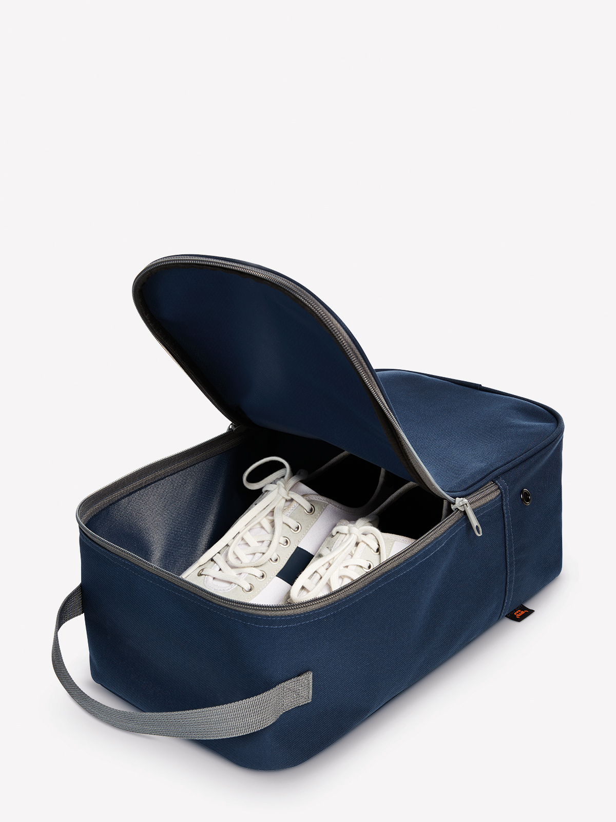 Schuhtasche SOLUTION marine gefuellt