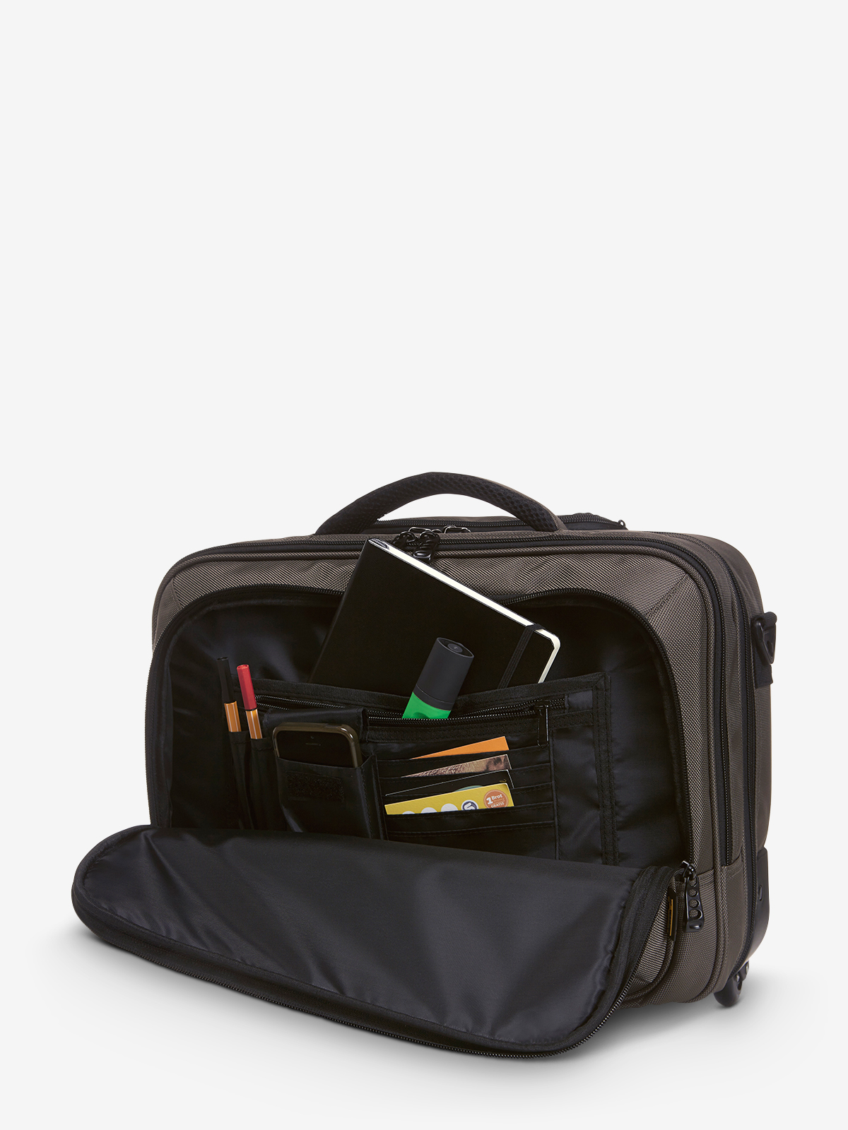 business trolley MISSION taupe organizer