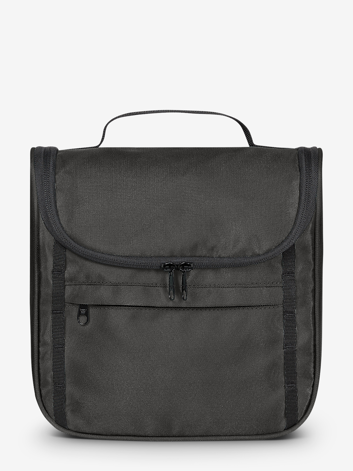 Kulturtasche FLEX schwarz front