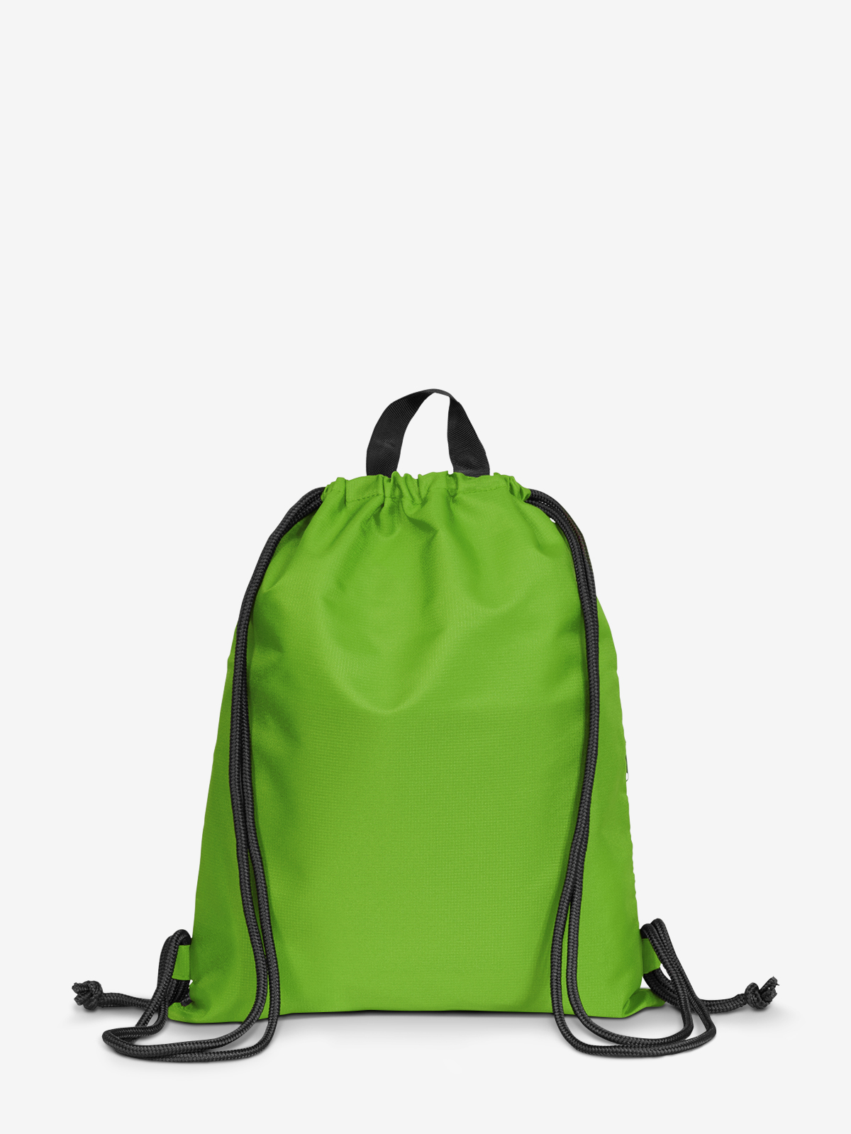 drawstring bag JOIN apple-green back