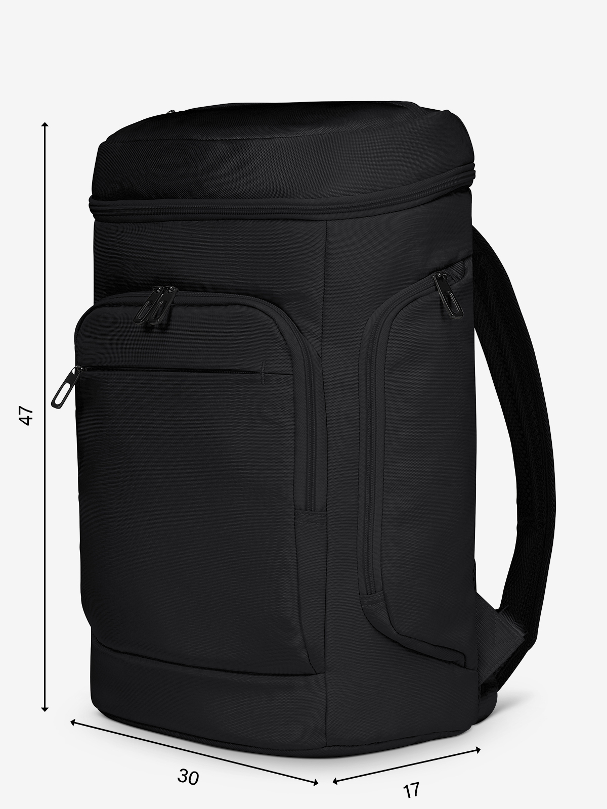 Abmessungen Notebook-Rucksack SOLID