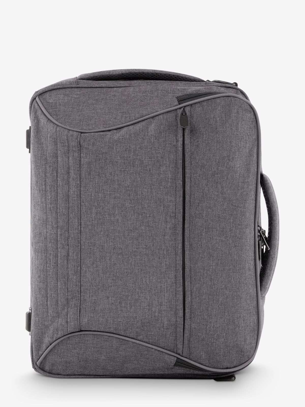 Combibag ATTENTION blau-grau-meliert rucksack