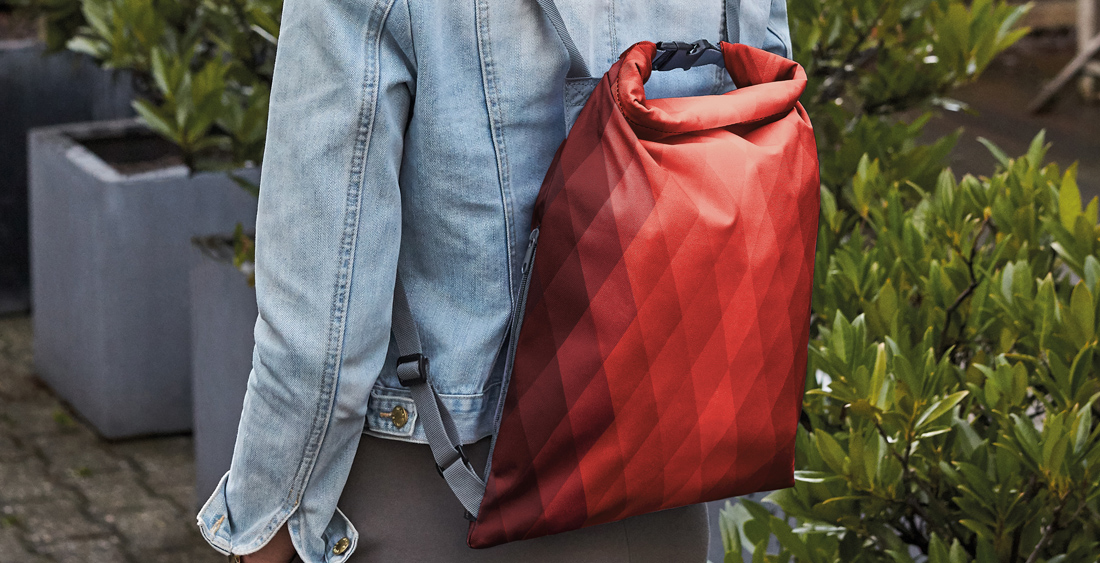 Turnbeutel präsentiert als RUCKSACK DIAMOND