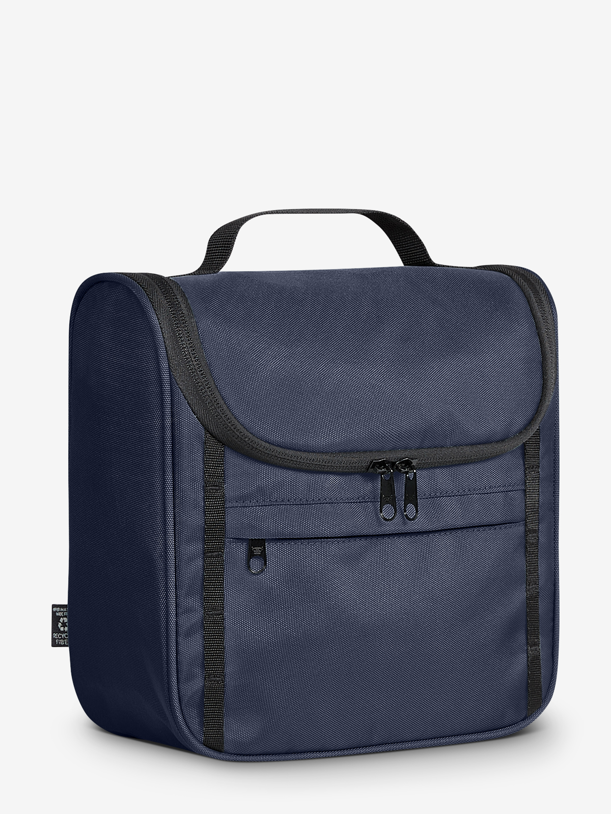 Kulturtasche FLEX marine seite