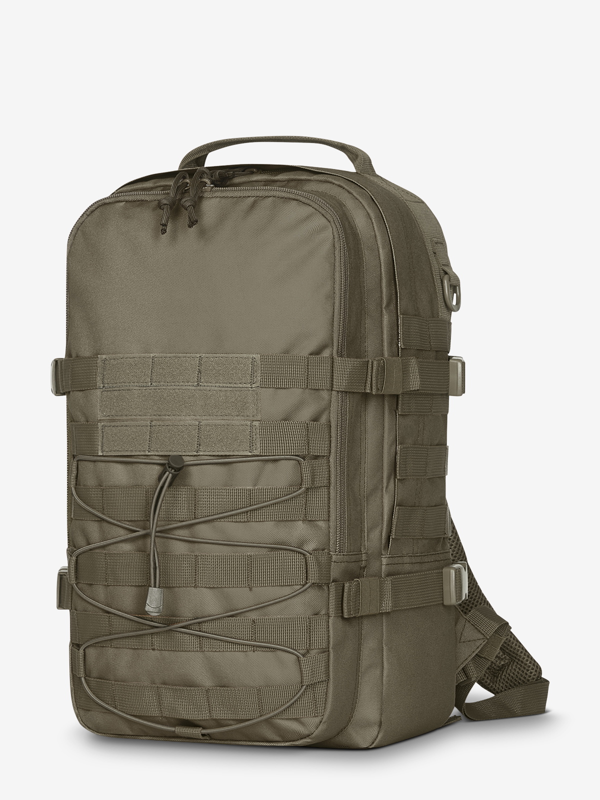 Notebook-Rucksack MOLLE oliv