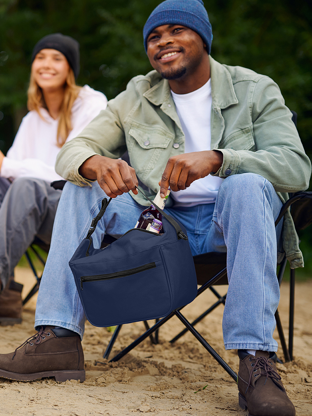 Lunchbag SOFTBASKET marine mit Model