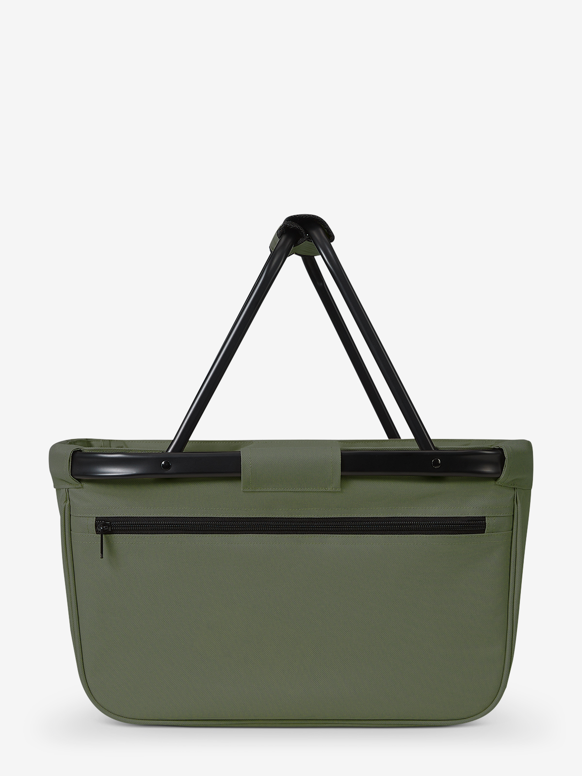 Shopper BLACKBASKET oliv front