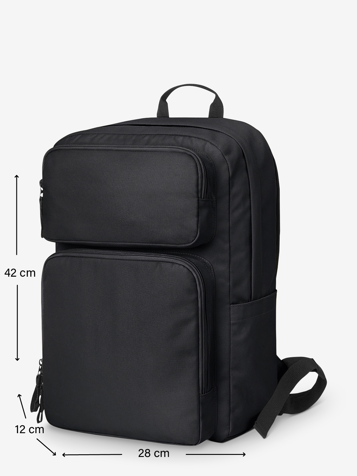 Abmessungen Notebook-Rucksack FELLOW