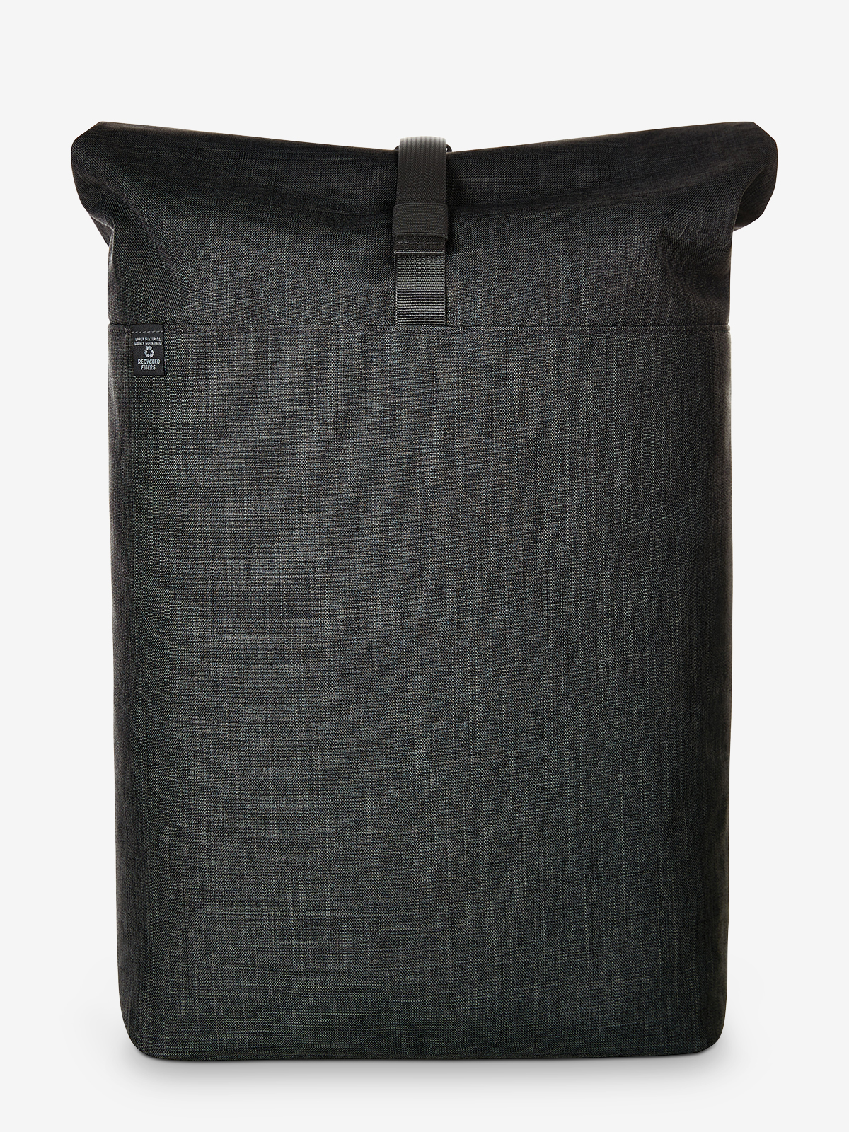 Notebook-Rollrucksack EUROPE schwarz-meliert front