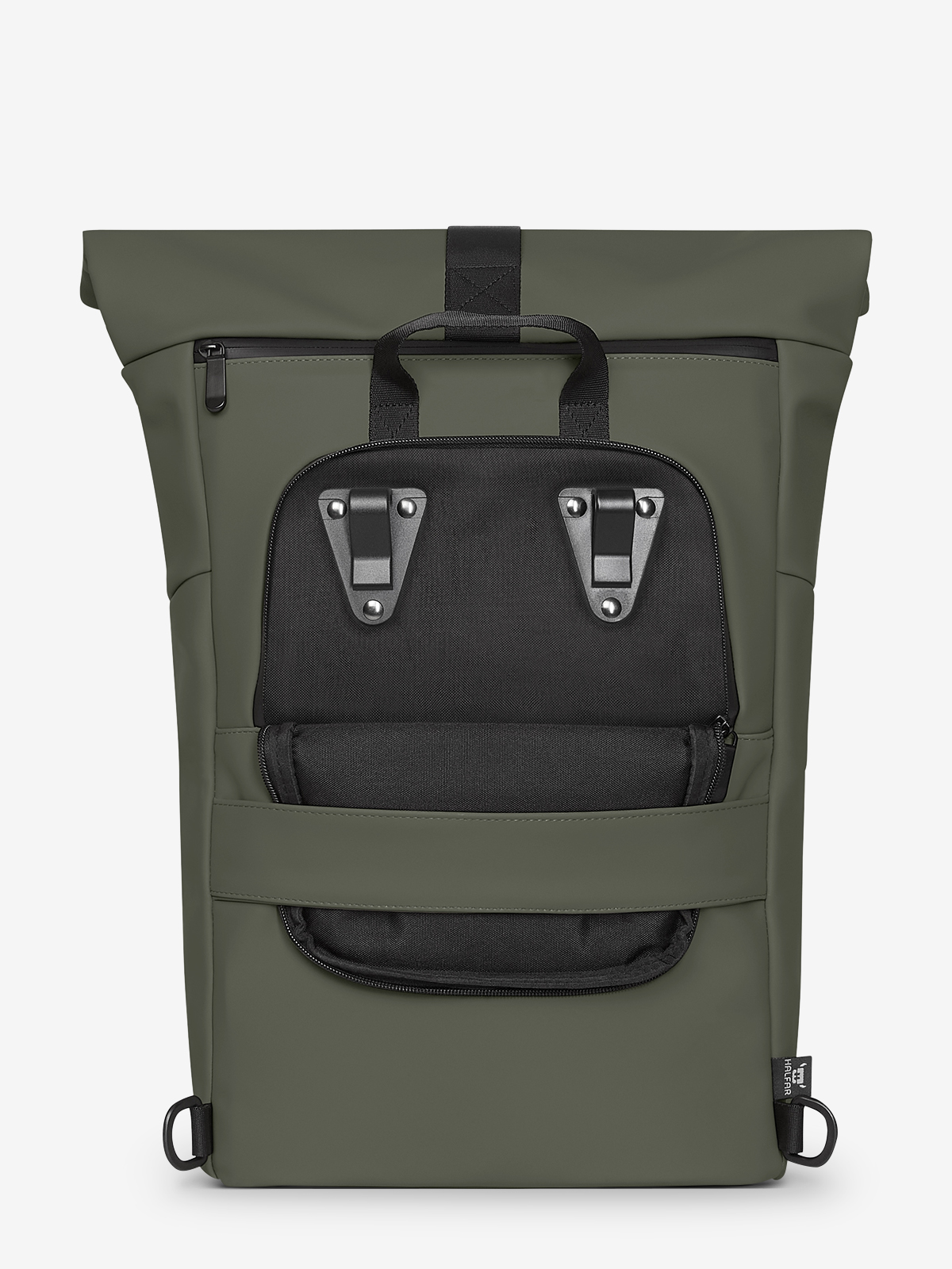 Fahrradrucksack ORBIT oliv halterung