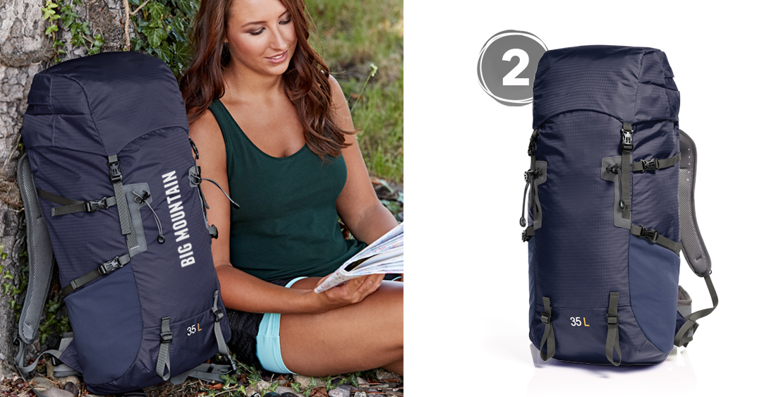  Trekkingrucksäcke selbst gestalten präsentiert am TREKKING RUCKSACK MOUNTAIN