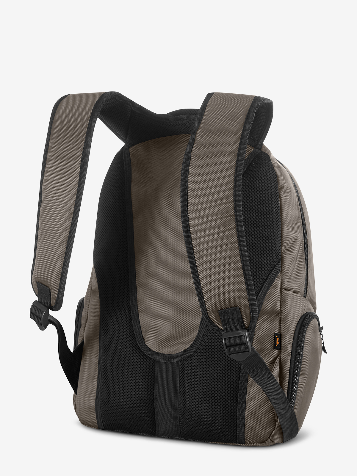 notebook backpack MISSION taupe back