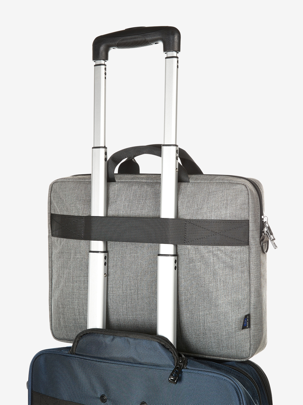 notebook bag EUROPE light-grey-sprinkle trolley
