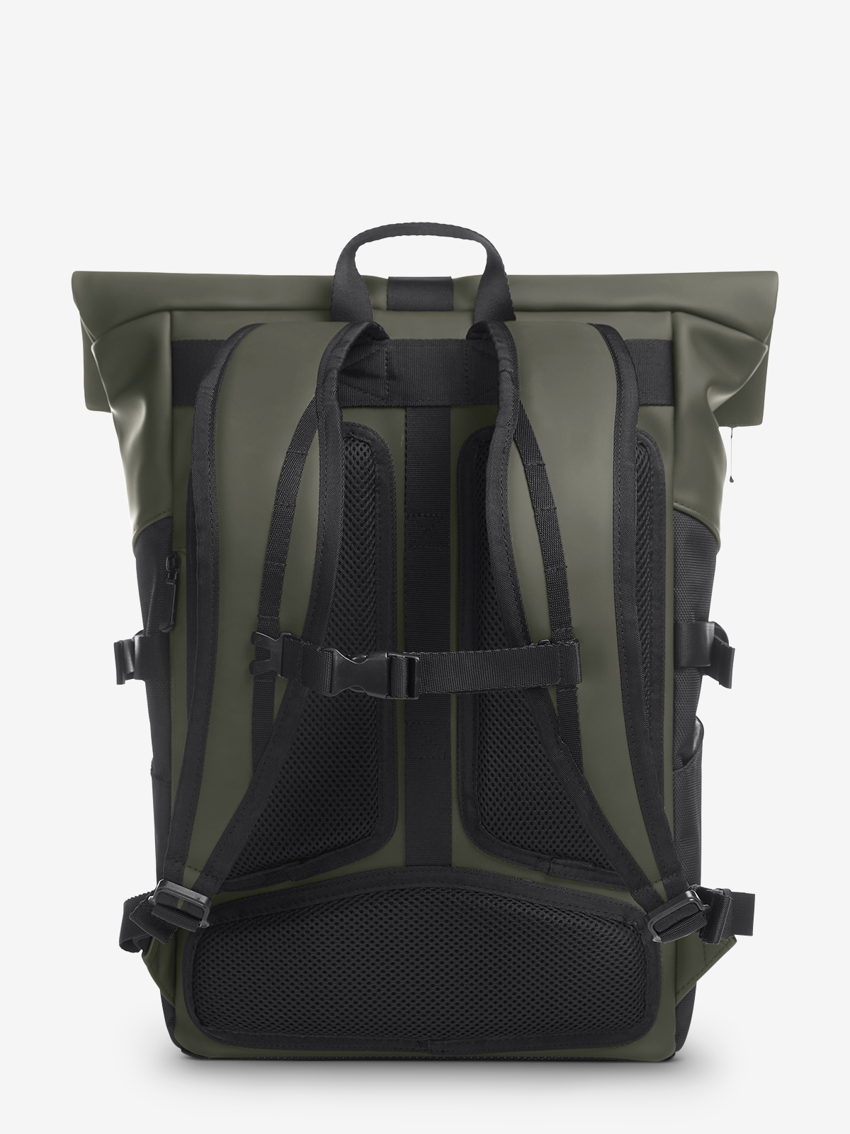 Notebook-Rucksack ORBIT oliv ruecken