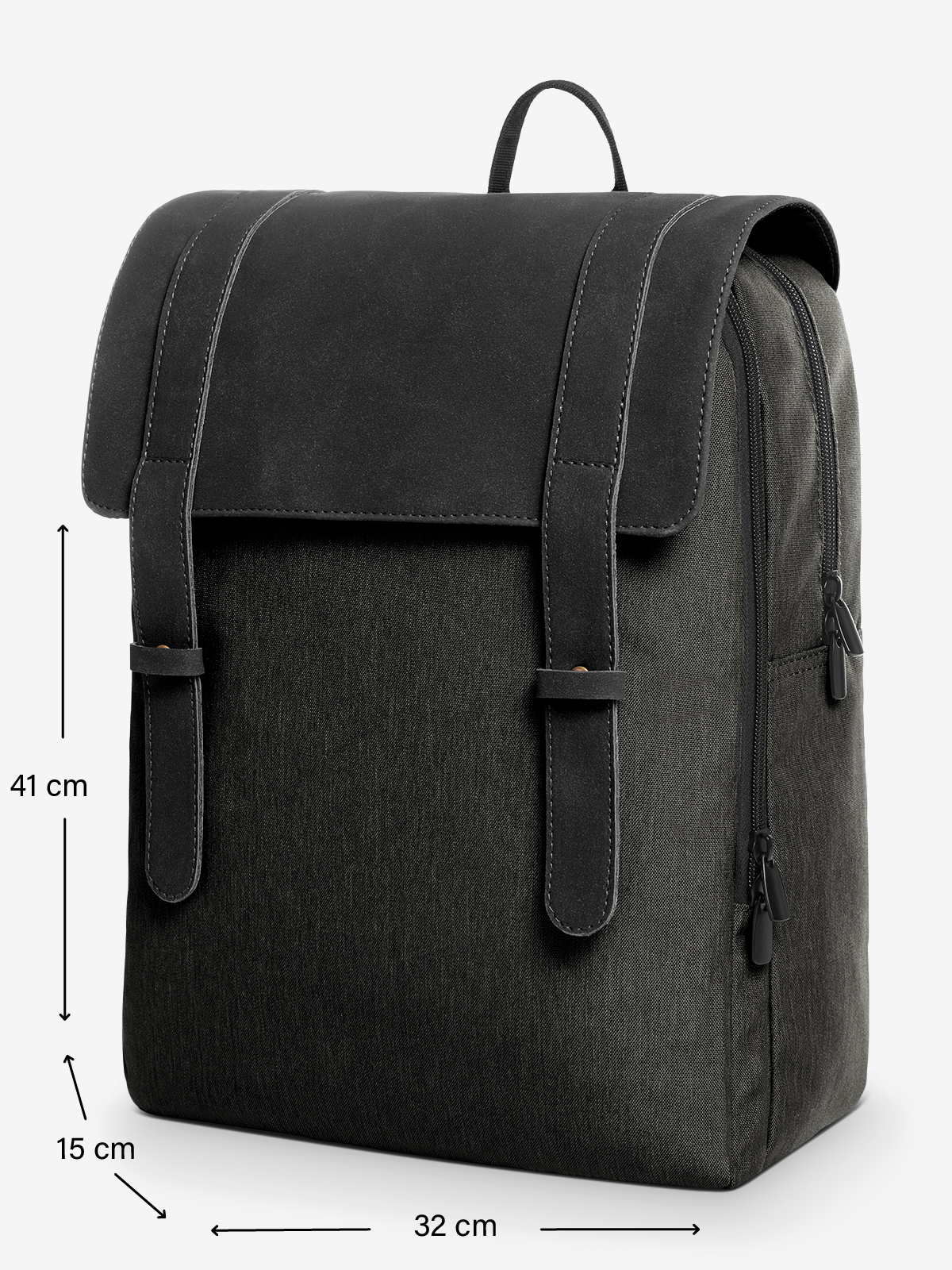 Abmessungen Notebook-Rucksack URBAN