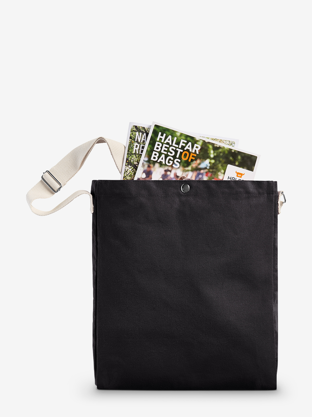 Shopper LIKE schwarz gefuellt