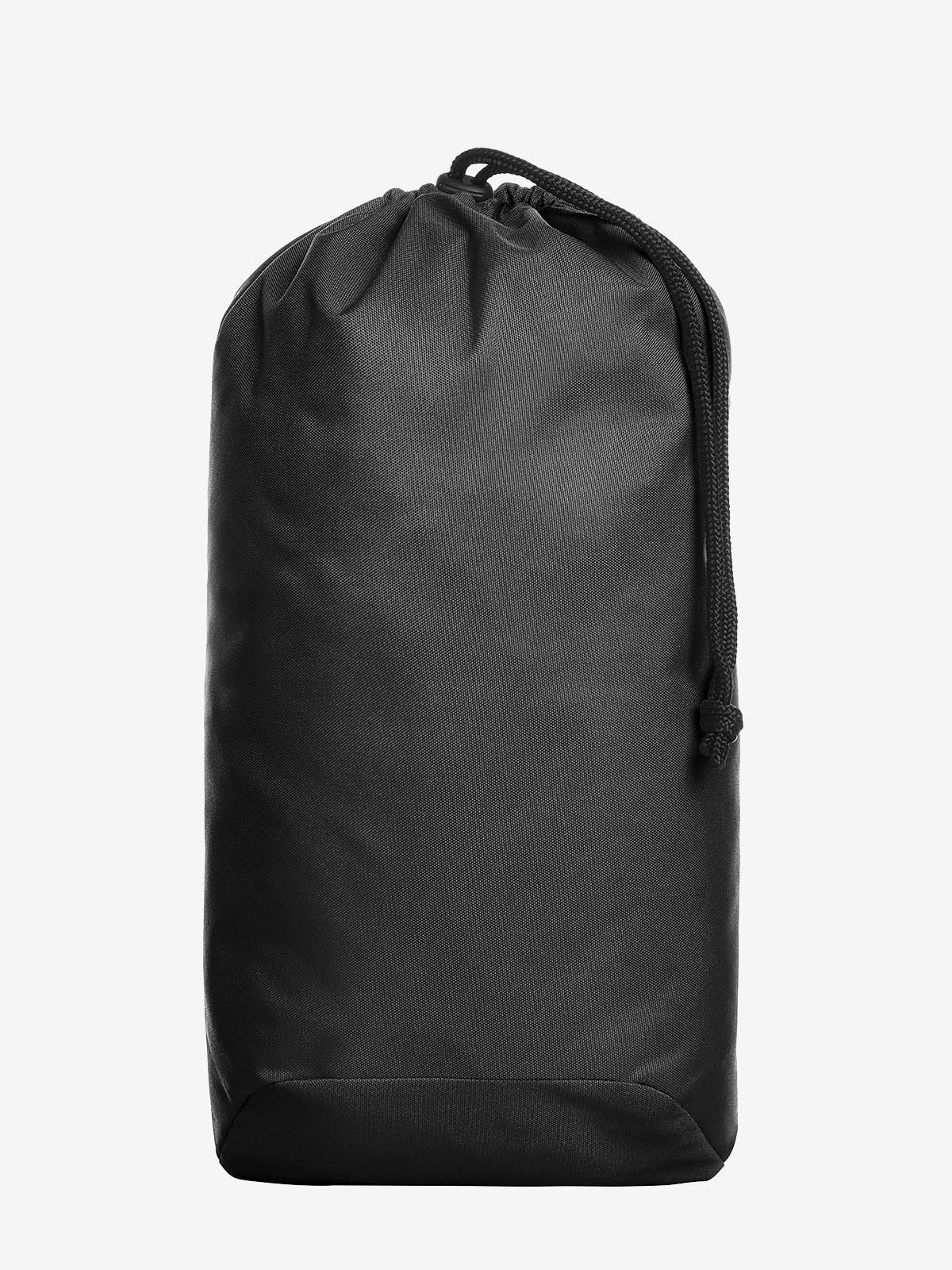 Kordelzug-Rucksack FLOW schwarz front