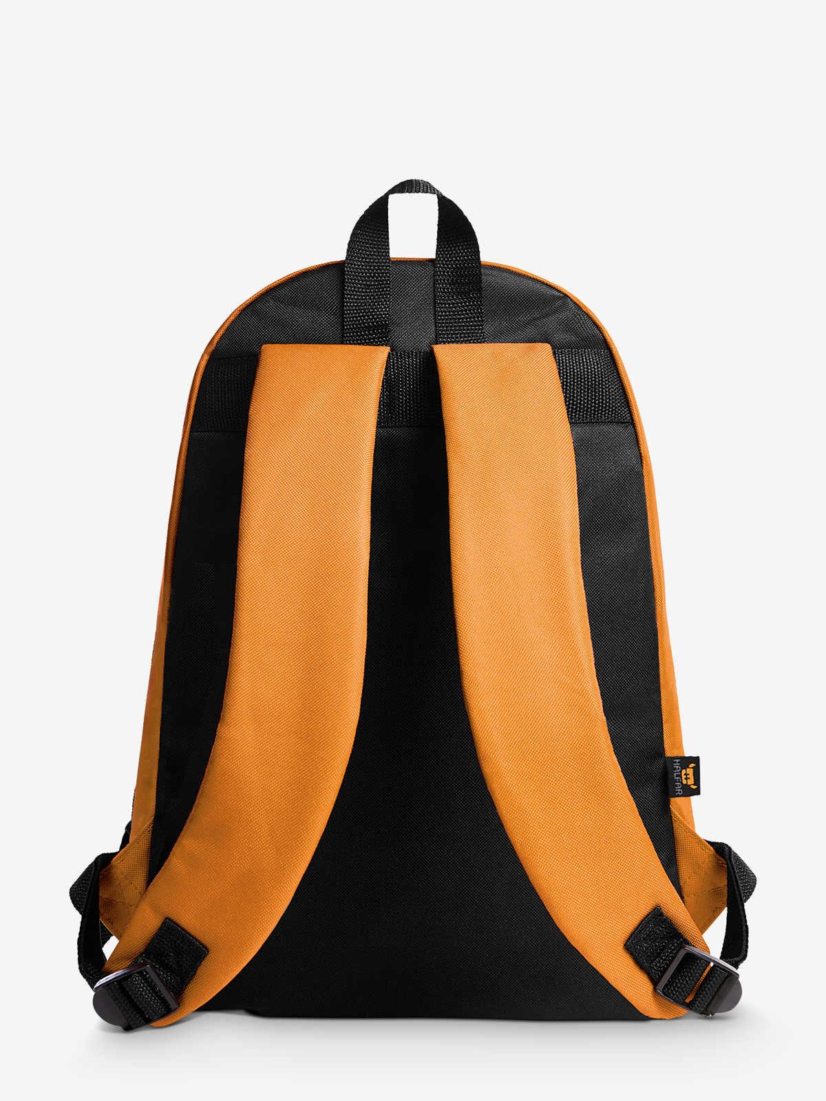 Daypack CITY orange ruecken