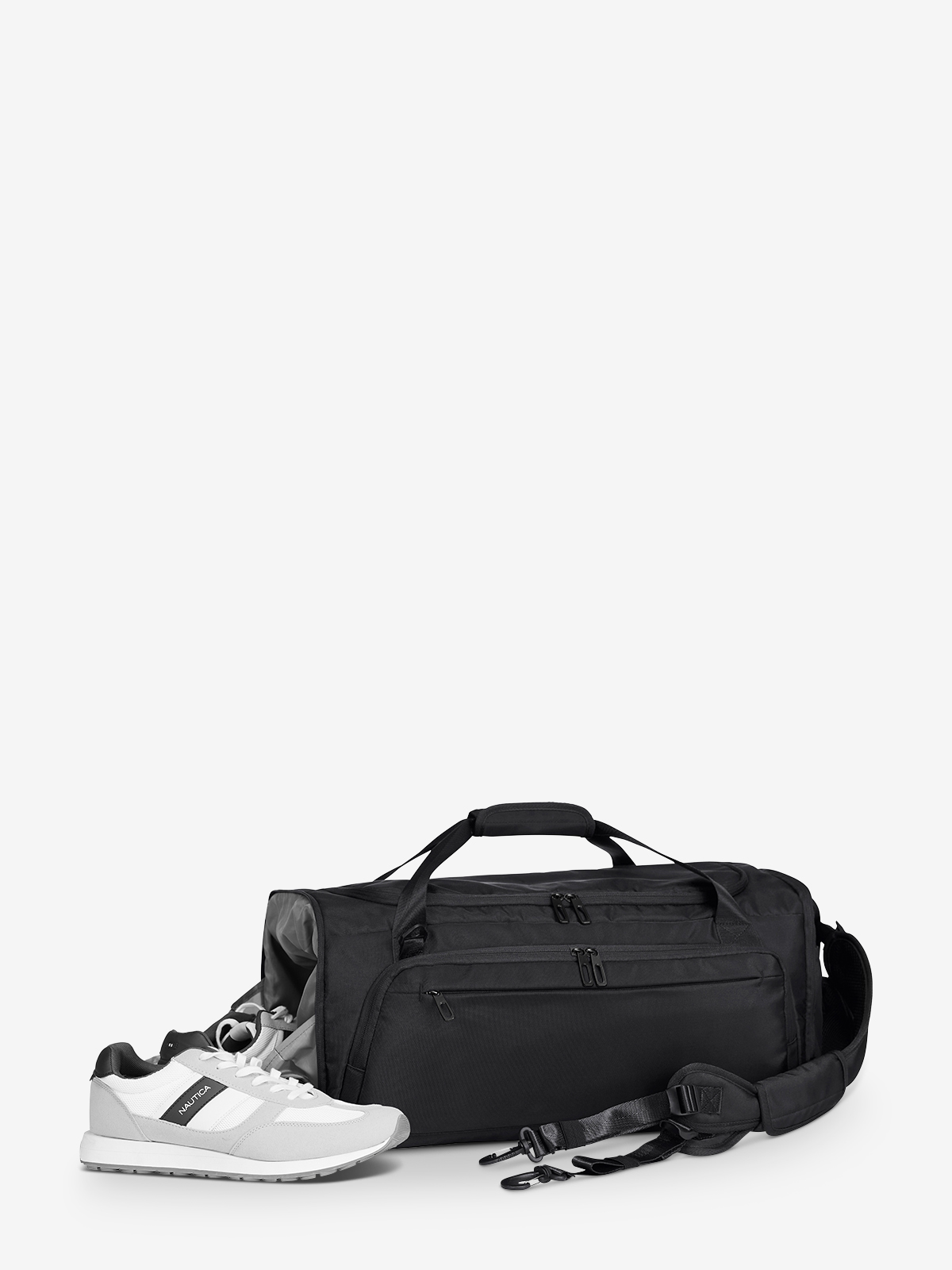 sport/travel bag SOLID black filled