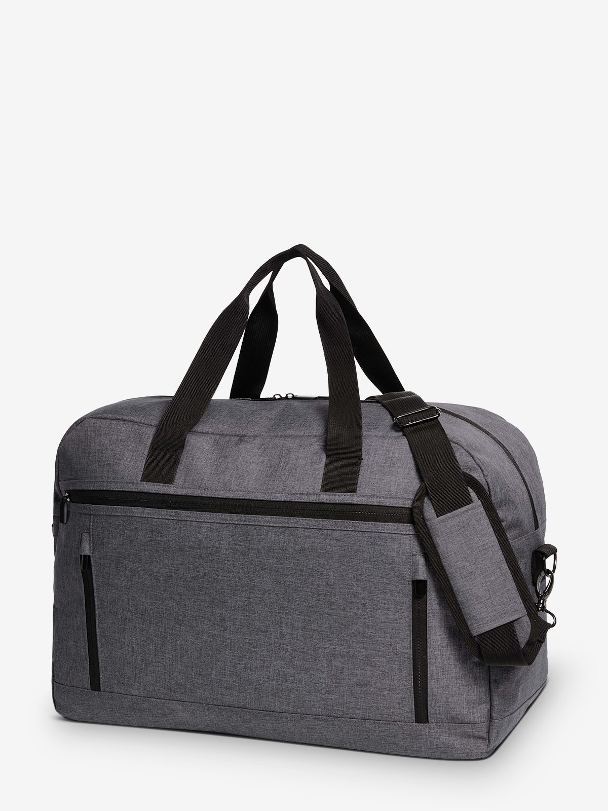 Reisetasche FASHION blau-grau-meliert