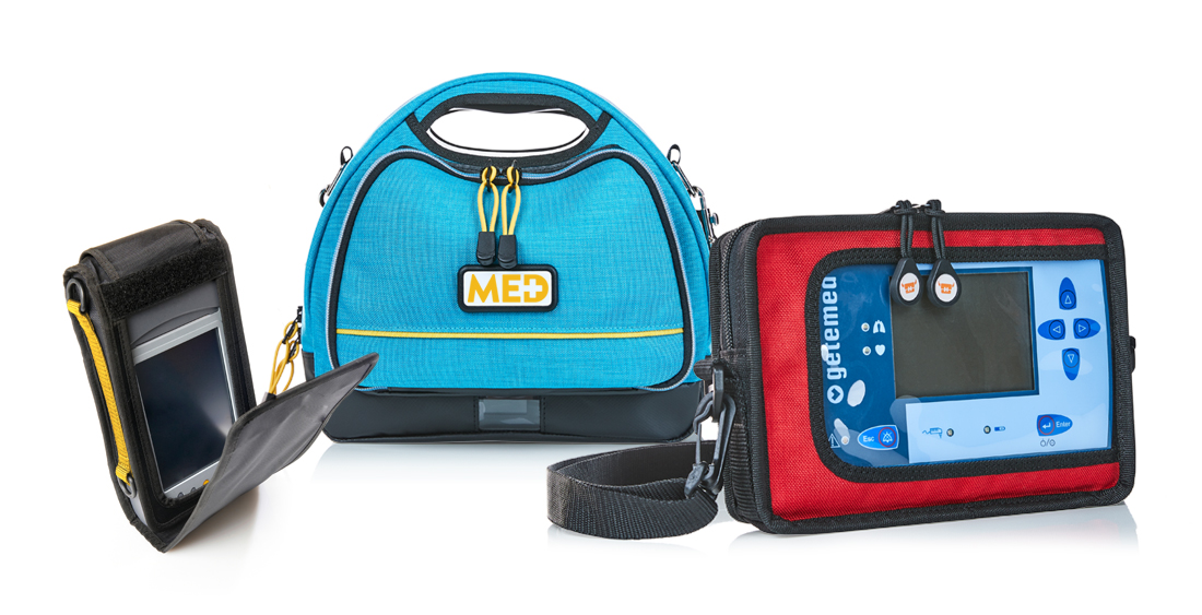 Gruppenbild von Gerätetaschen aus verschiedenen Branchen