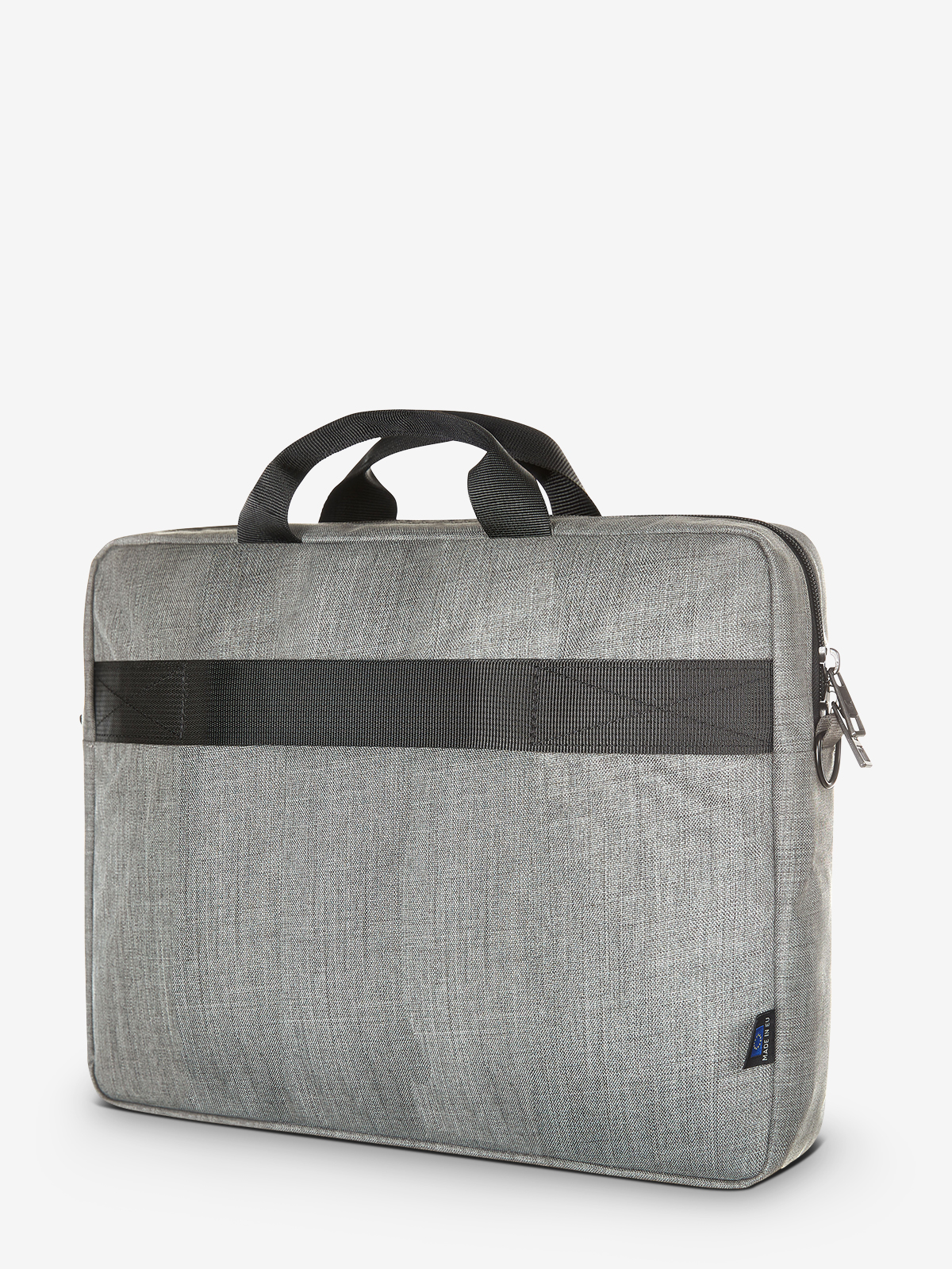 notebook bag EUROPE light-grey-sprinkle back