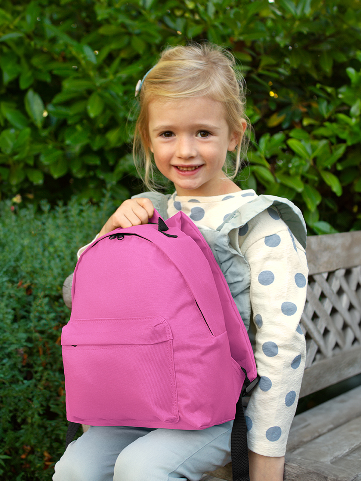 Rucksack KIDS pink mit Model