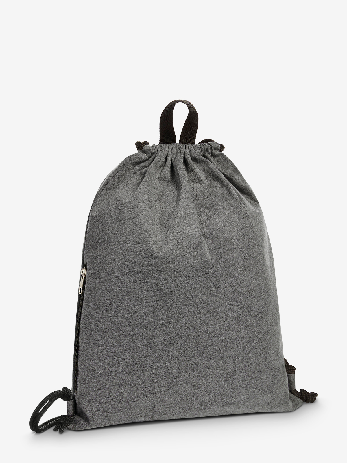 Zugbeutel JERSEY anthrazit