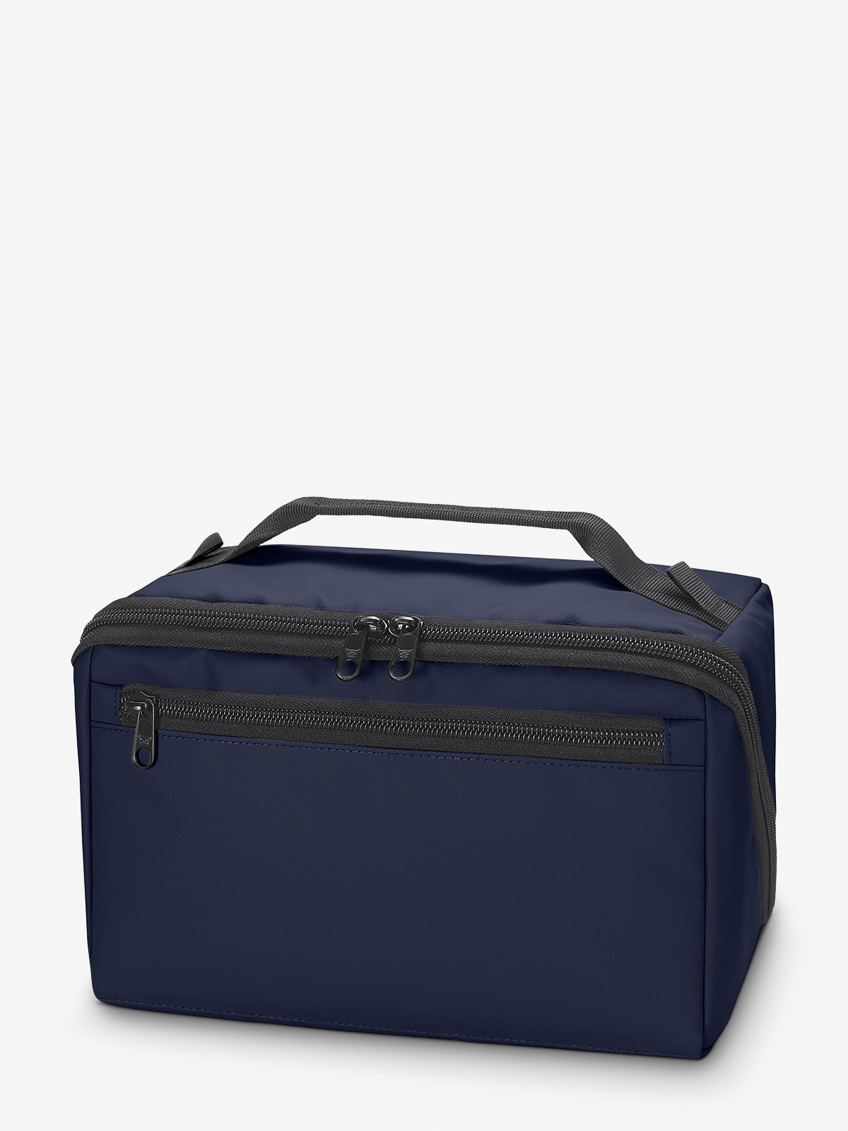 Reissverschluss-Tasche BOX marine