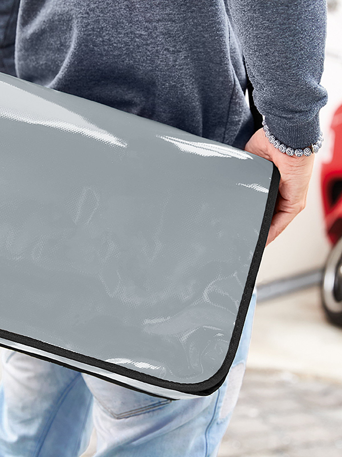 LorryBag® ECONOMY silber mit Model