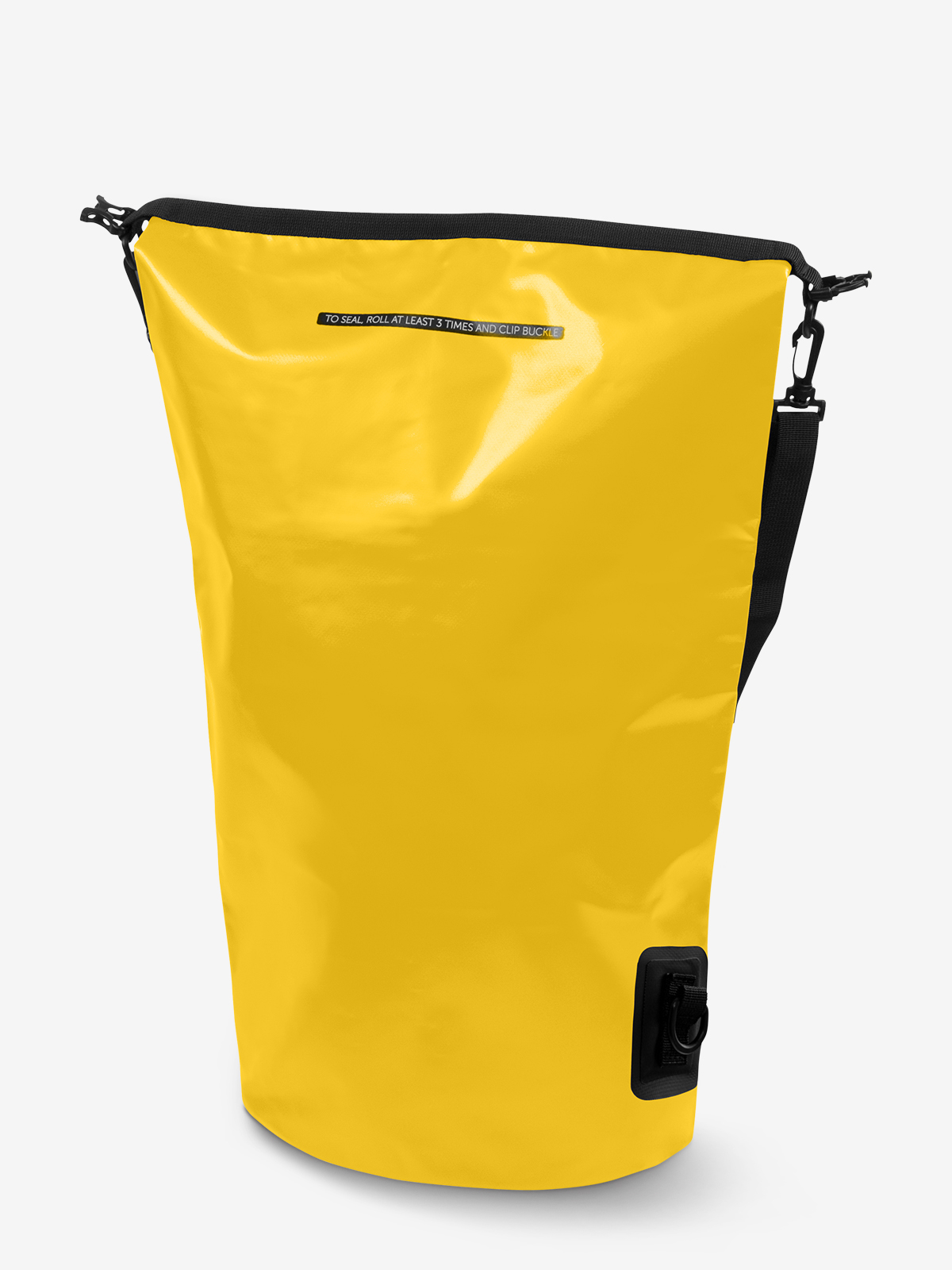 drybag SPLASH 2 yellow unfolded