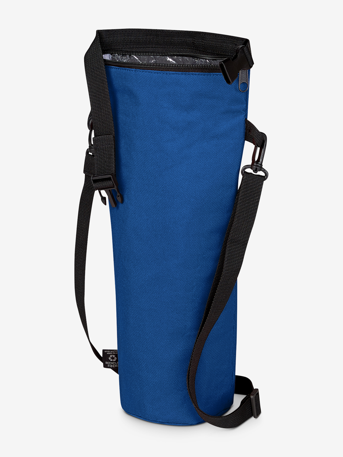 Thermobag BOTTLE royalblau geoeffnet