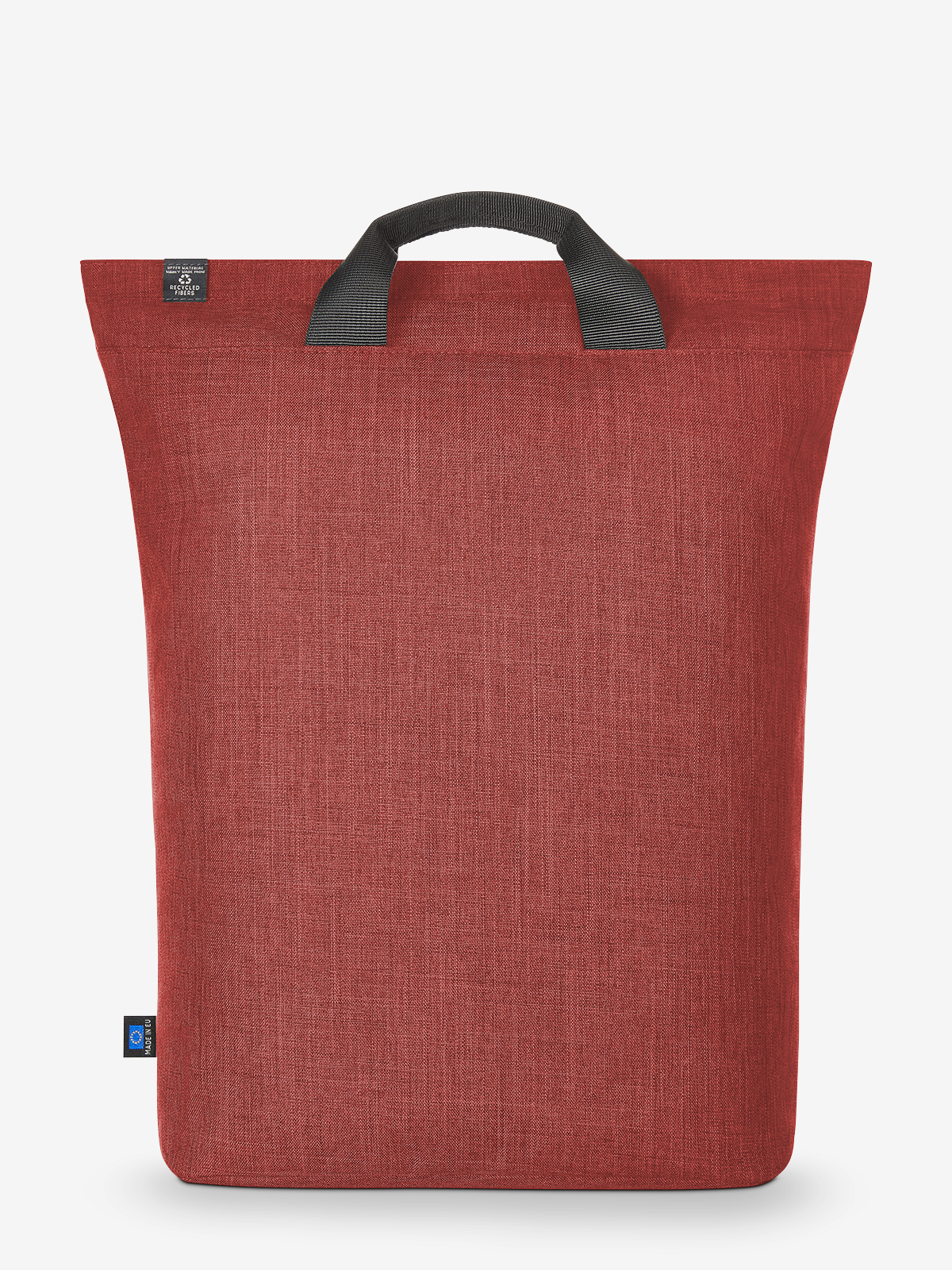 Laptop-Rucksack EUROPE rot-meliert front