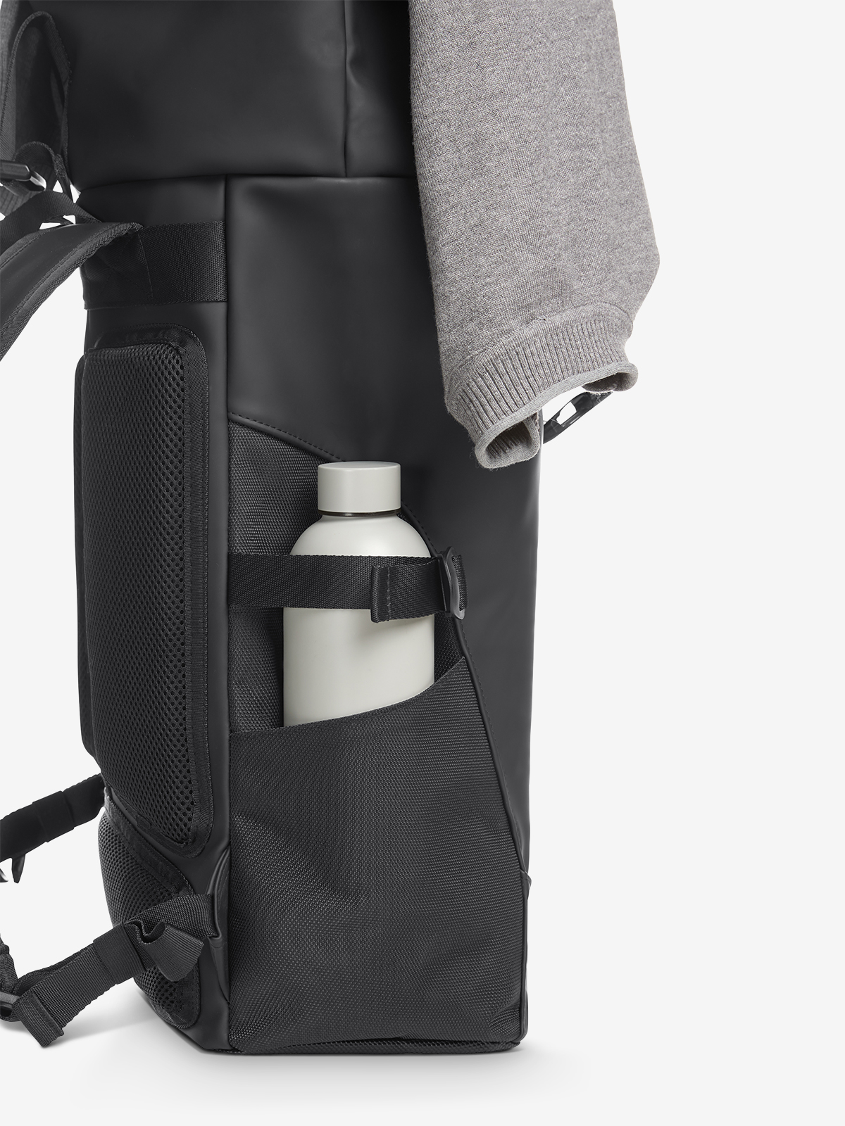 Notebook-Rucksack ORBIT schwarz seite