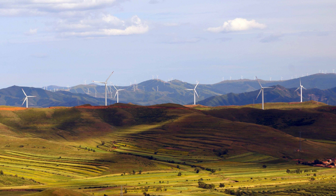 ClimatePartner Projekt: Von Halfar unterstützter Windpark 