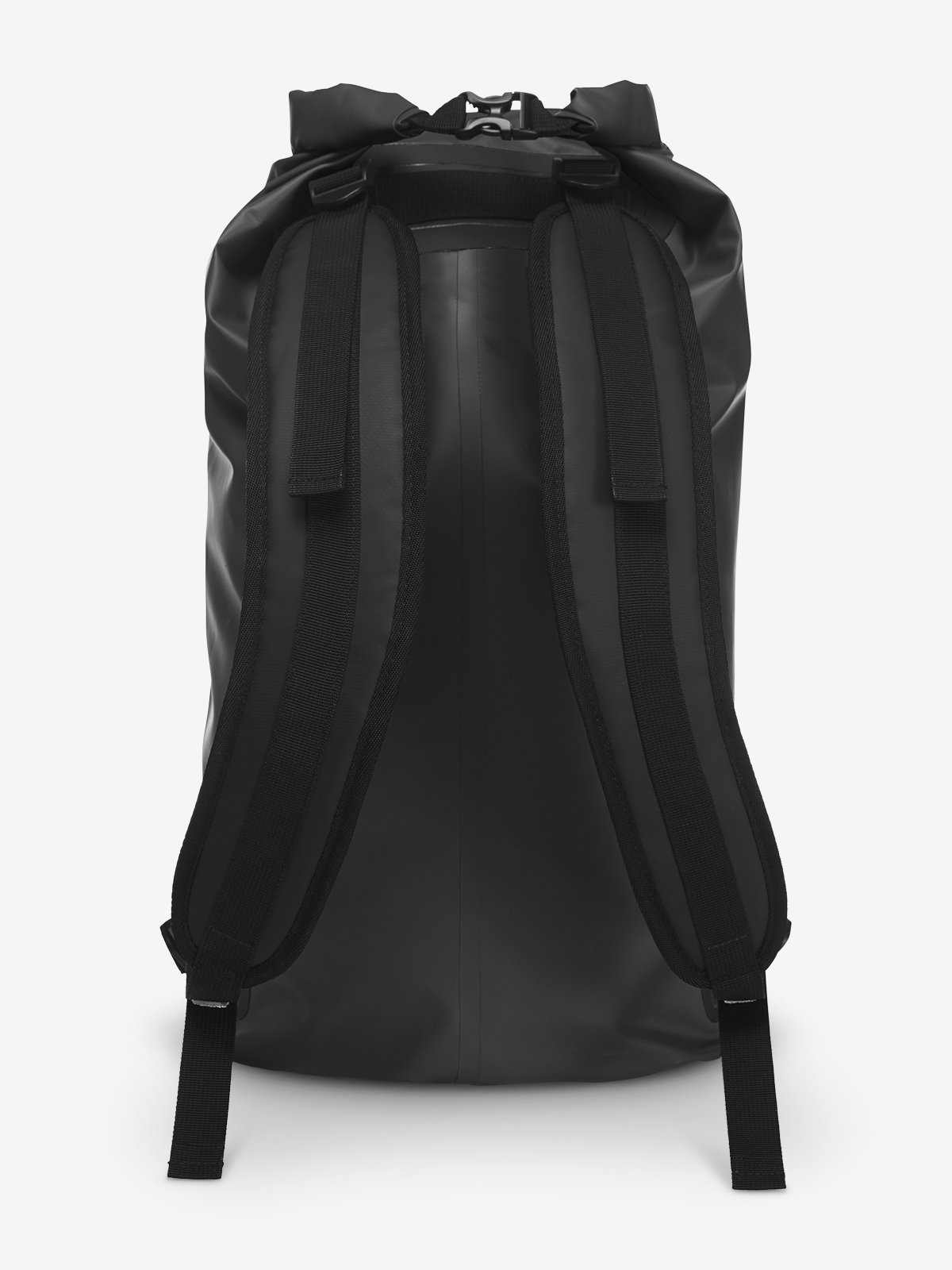 Rucksack SPLASH schwarz-matt ruecken