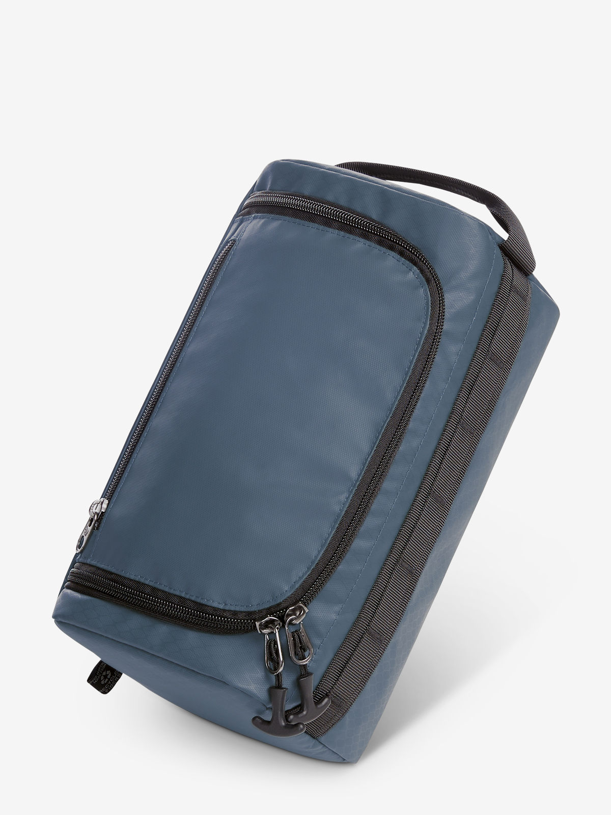 Kulturtasche ACTIVE taubenblau schraeg