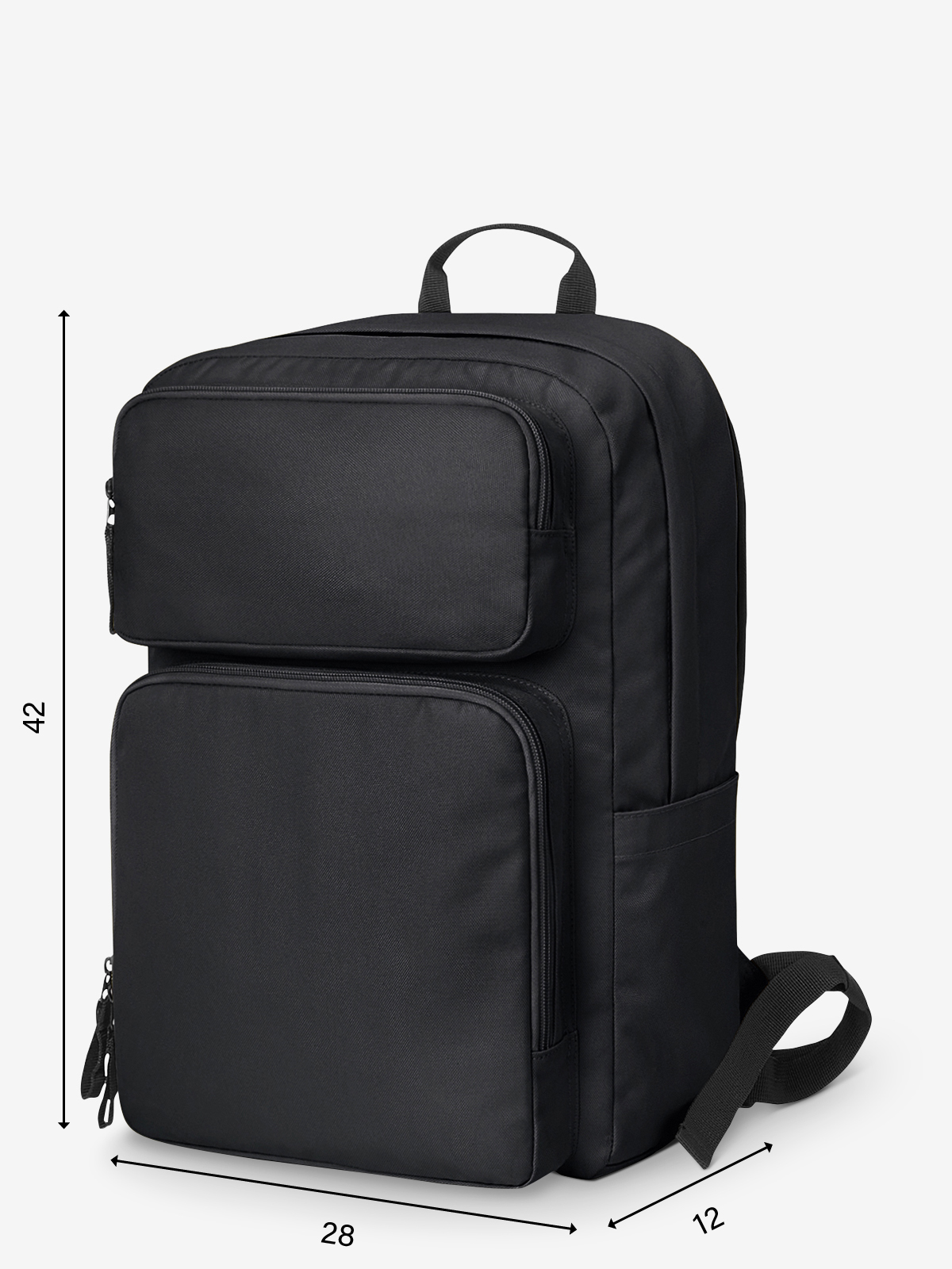 Abmessungen Notebook-Rucksack FELLOW