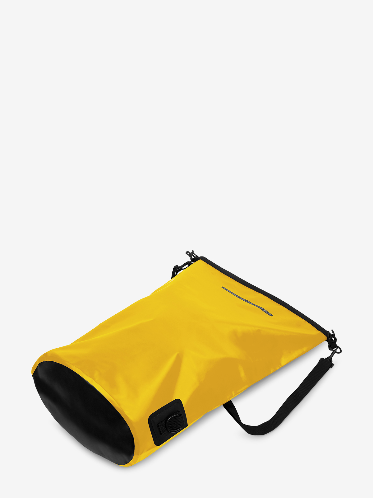 drybag SPLASH 2 yellow unfolded bottom
