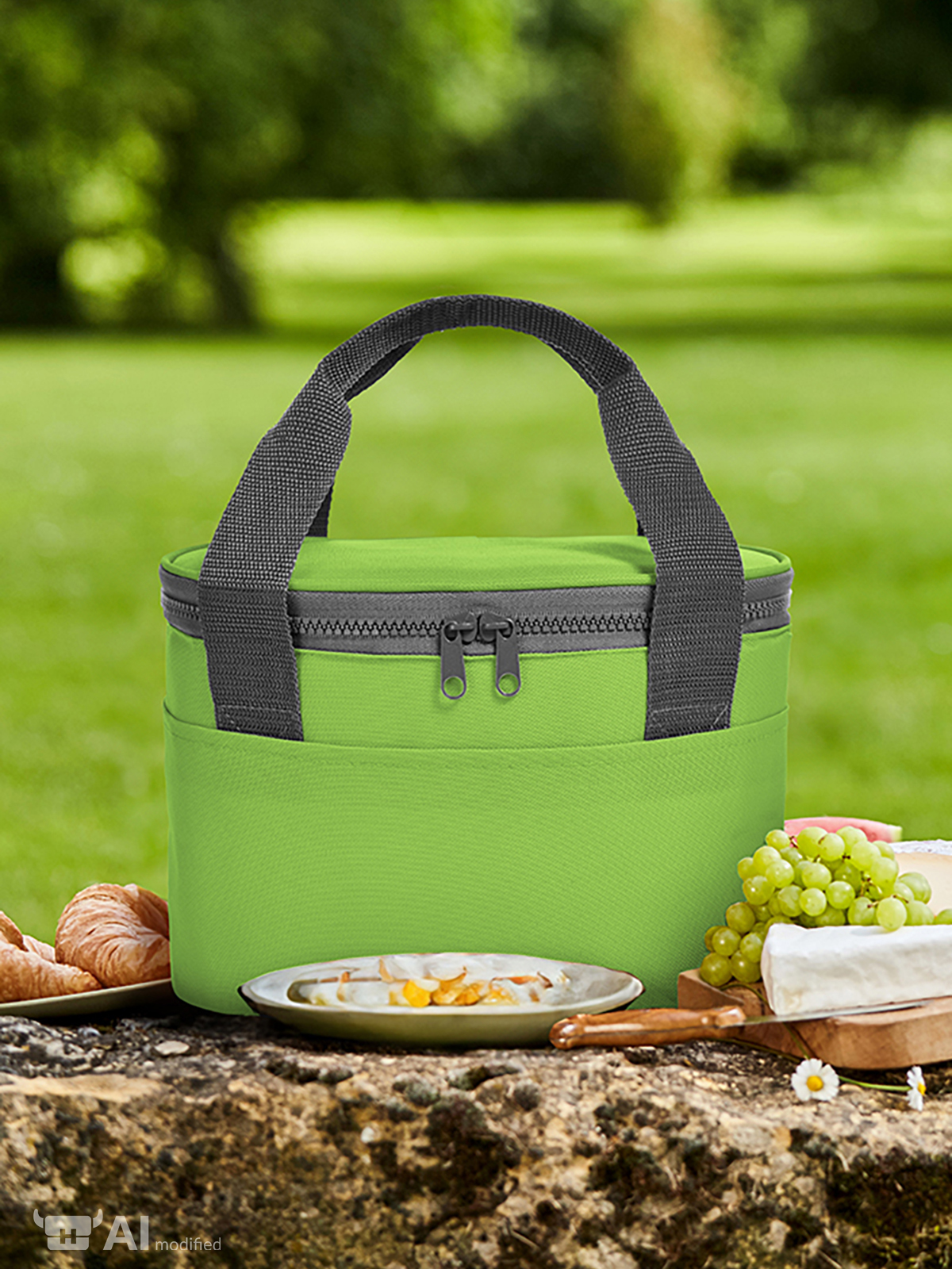 1814015 - lunchbag SOFTBASKET apple green mood