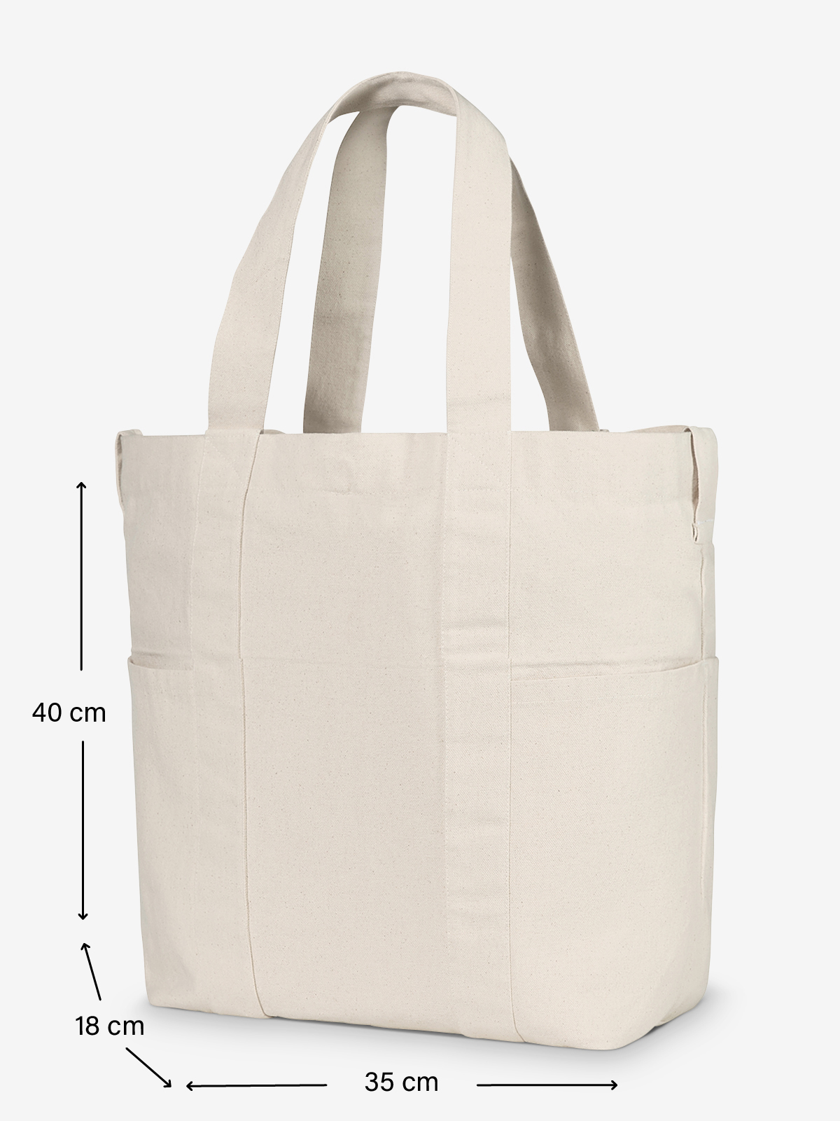 Abmessungen Wellness-Tasche ORGANIC