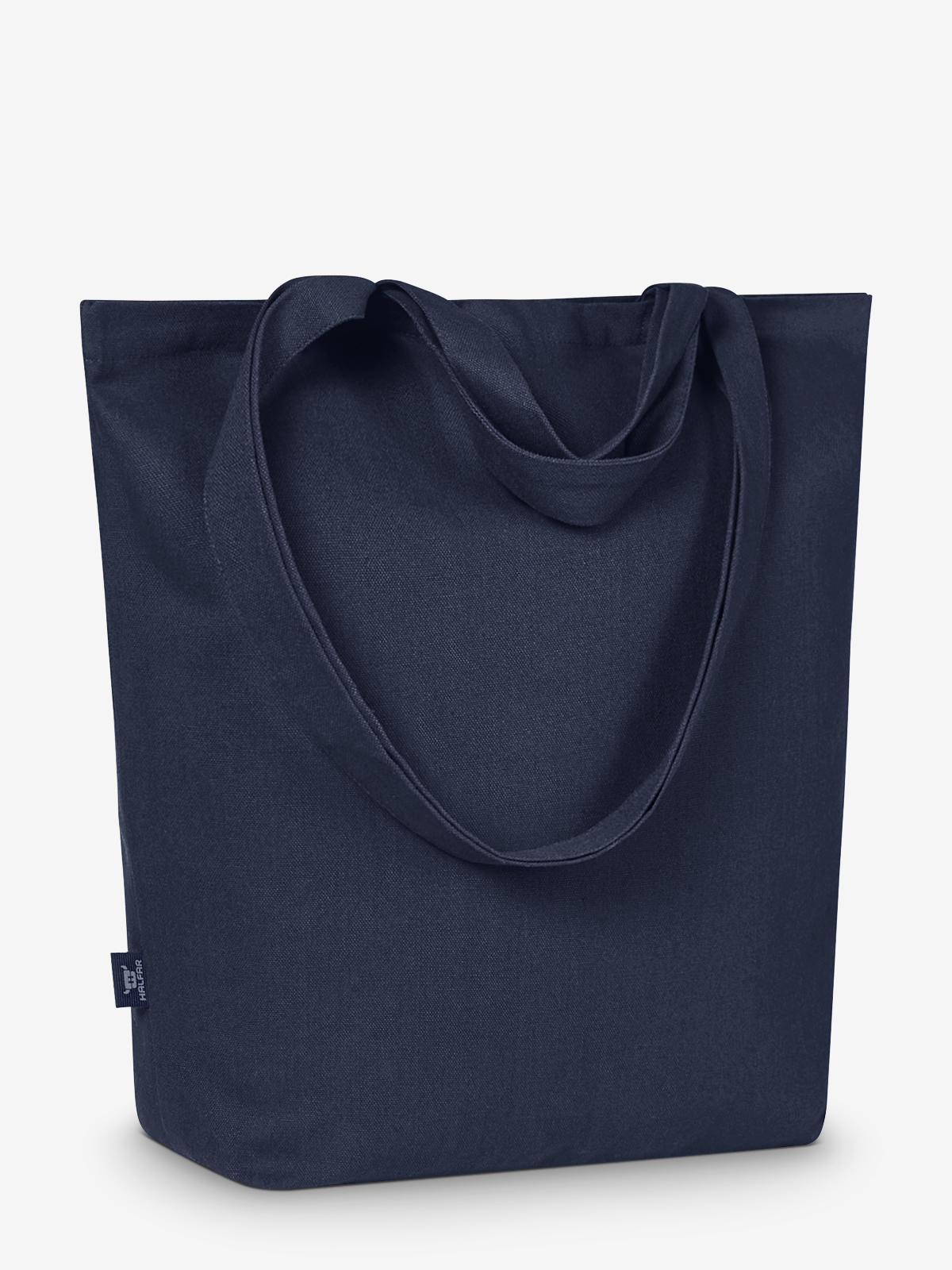 Freizeit-Shopper ORGANIC marine Henkel unten