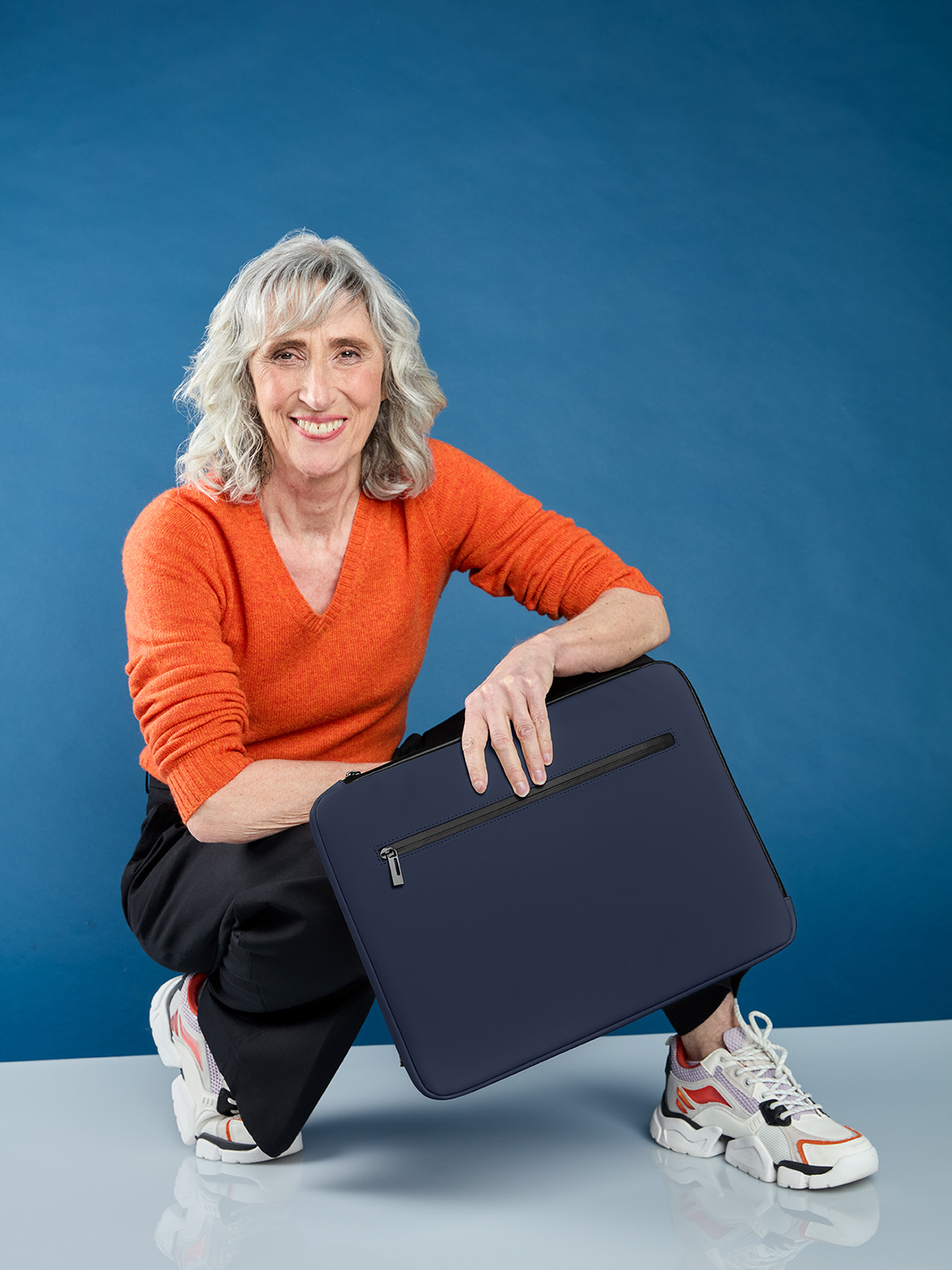 Laptop-Hülle PURE marine mit Model