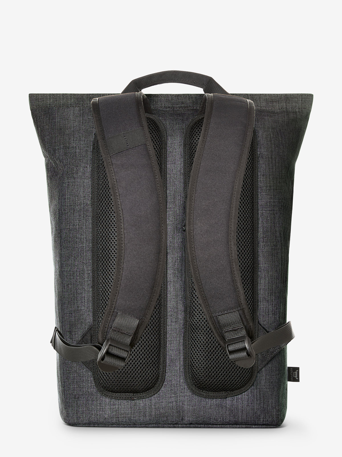 laptop backpack EUROPE grey-sprinkle back