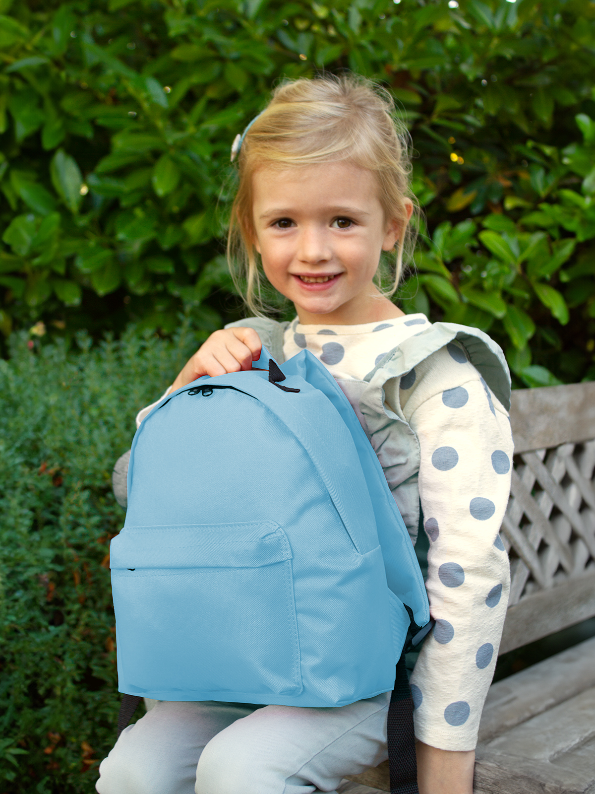 Rucksack KIDS hellblau mit Model