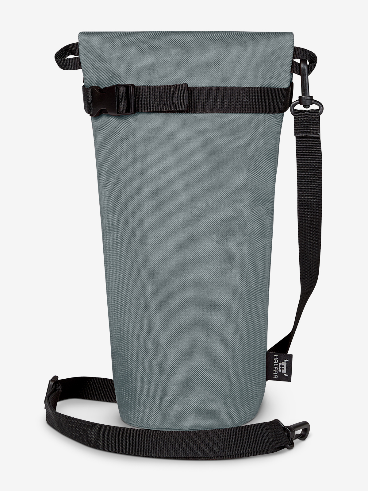 thermo bag BOTTLE grey back